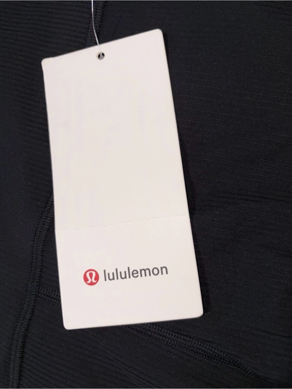 NWT*LULULEMON*SIZE 14*ALIGN RIBBED HIGH RISE 23” L PANT*AUTHENTIC*BLACK*$98 - Picture 4 of 16
